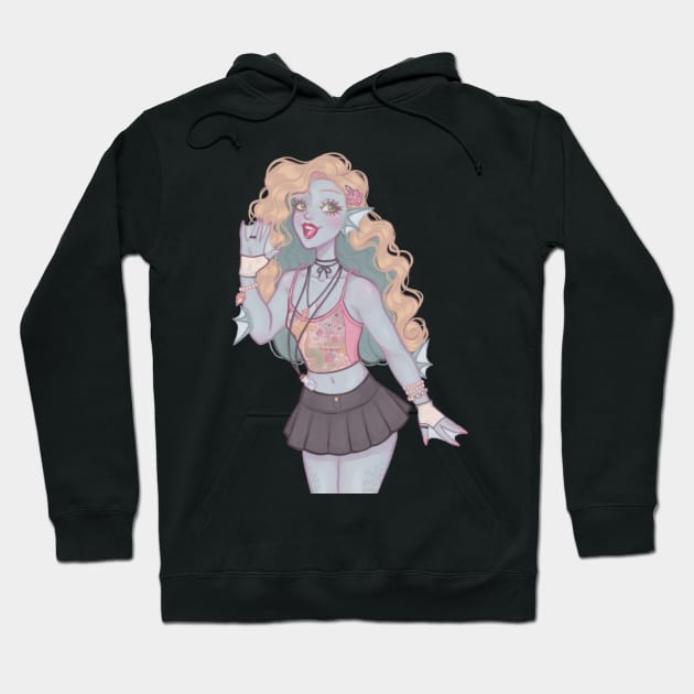 Lagoona Blue from Monster High Hoodie by Anemonaii